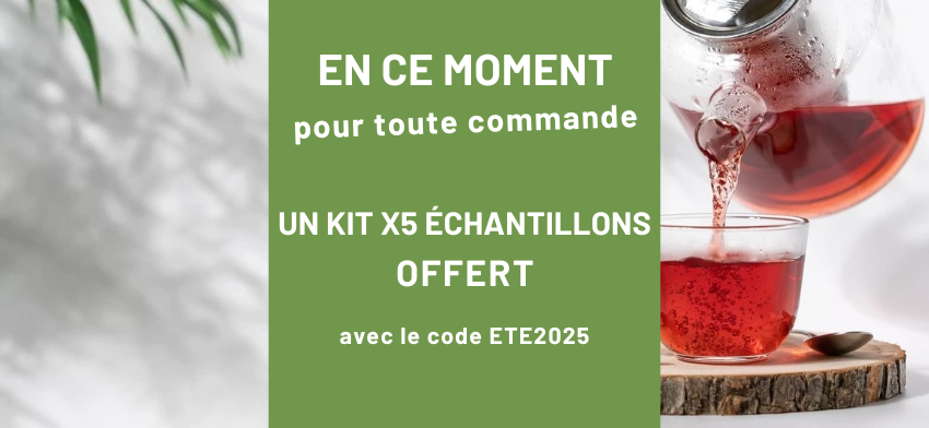 5 thés offerts dans votre commande